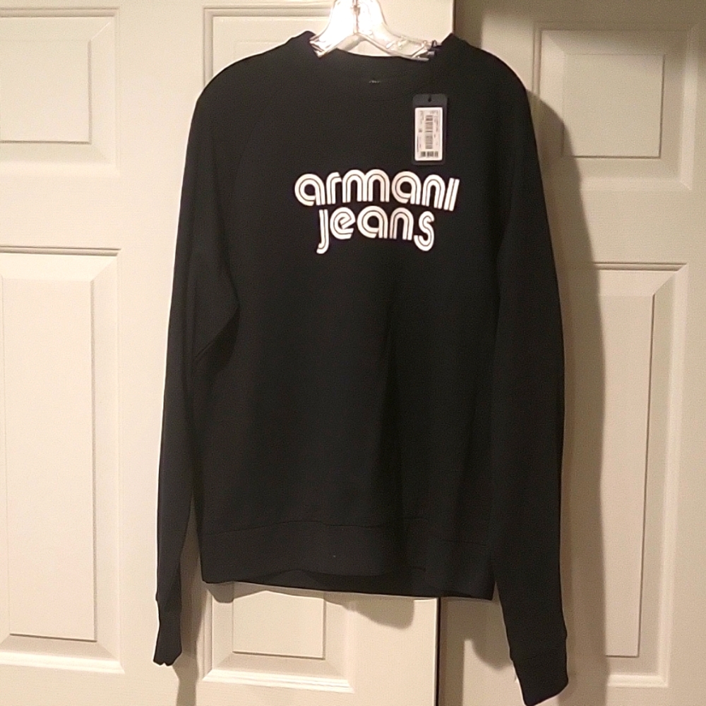 NWT Armani Jeans Mens Long Sleeve Shirt XXL